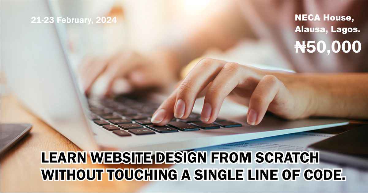Learn Website Design from Scratch without Touching a Single Line of Code.
